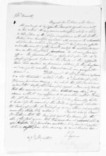 1 page written 27 May 1850 by Edward John Eyre to Alfred Domett, from Native Land Purchase Commissioner - Papers