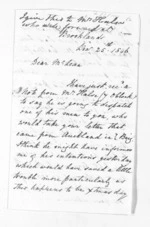 3 pages written 25 Dec 1846 by Henry King in New Plymouth to Sir Donald McLean, from Inward letters -  Henry King
