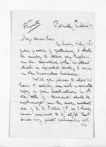 3 pages written 12 Mar 1871 by Rev Henry Hanson Turton in Auckland City to Sir Donald McLean, from Inward letters -  Rev Henry Hanson Turton