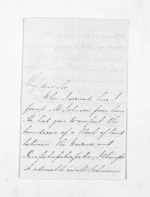 8 pages written 27 Sep 1857 by Dr Andrew Sinclair to Sir Donald McLean, from Inward letters - Andrew Sinclair