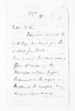 4 pages written by Sir Thomas Robert Gore Browne to Sir Donald McLean, from Inward letters -  Sir Thomas Gore Browne (Governor)