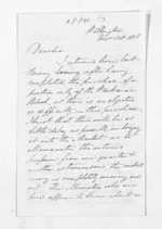 4 pages written 1 Dec 1858 by William Nicholas Searancke in Wellington, from Inward letters - W N Searancke