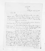 3 pages written 15 Jul 1858 by William Nicholas Searancke in Wellington to Sir Donald McLean in Auckland Region, from Inward letters - W N Searancke