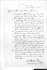 2 pages written 4 Sep 1860 by an unknown author in Taranaki Region to Taranaki Region, from Secretary, Native Department - War in Taranaki and Waikato and  King Movement