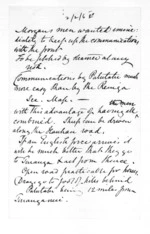 2 pages written 2 Dec 1868 by an unknown author in Wallingford to Sir Donald McLean, from Superintendent, Hawkes Bay and Government Agent, East Coast - Miscellaneous papers