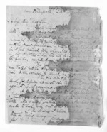 3 pages written 26 Aug 1865 by Edward Spencer Curling in Patangata to Sir Donald McLean, from Inward letters - E S Curling