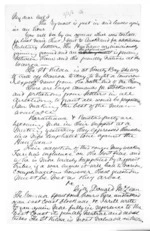3 pages written 22 Apr 1865 by Sir Donald McLean to Walter Baldock Durrant Mantell and Sir Frederick Aloysius Weld, from Superintendent, Hawkes Bay and Government Agent, East Coast - Papers