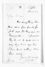 1 page written by Sir Thomas Robert Gore Browne to Sir Donald McLean, from Inward and outward letters - Sir Thomas Gore Browne (Governor)