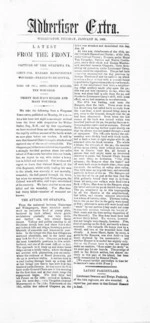 1 page, from Native Minister and Minister of Colonial Defence - General newspaper cuttings