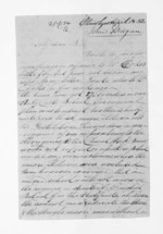 3 pages written May 1850 by Rev John Morgan in Otawhao to Sir Donald McLean in Taranaki Region, from Inward letters - John Morgan
