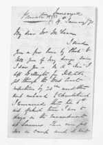 8 pages written 19 Jan 1871 by Philip Harington in Invercargill City to Sir Donald McLean, from Inward letters - Philip Harington