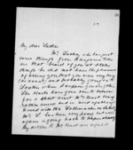 3 pages written 12 Jan 1874 by Sir Robert Donald Douglas Maclean in Wellington to Sir Donald McLean, from Inward family correspondence - Douglas Maclean (son)