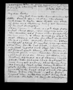 6 pages written 27 Oct 1875 by Sir Robert Donald Douglas Maclean to Sir Donald McLean, from Inward family correspondence - Douglas Maclean (son)