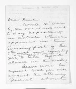 3 pages written 18 Jan 1872 by Sir Donald McLean, from Outward drafts and fragments