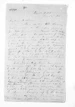 2 pages written 2 Dec 1856 by George Sisson Cooper to Sir Donald McLean, from Inward letters - George Sisson Cooper