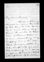 11 pages written 27 Aug 1850 by Sir Donald McLean in Rangitikei District to Susan Douglas McLean, from Inward and outward family correspondence - Susan McLean (wife)