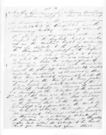 3 pages written by an unknown author in Rangitikei District to Sir Thomas Robert Gore Browne, from Secretary, Native Department -  Administration of native affairs