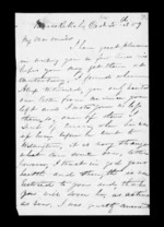6 pages written 30 Dec 1859 by Archibald John McLean in Maraekakaho to Sir Donald McLean, from Inward family correspondence - Archibald John McLean (brother)