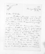 5 pages written 2 Sep 1869 by Henry Tacy Clarke in Tauranga to Sir Donald McLean, from Inward letters - Henry Tacy Clarke