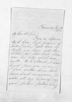 2 pages written 18 Jan 1853 by Sarah Frances Webster in Taranaki Region to Sir Donald McLean, from Inward letters - Surnames, Web - Wee