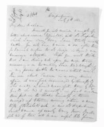2 pages written 9 Jul 1862 by George Sisson Cooper in Waipukurau to Sir Donald McLean, from Inward letters - George Sisson Cooper