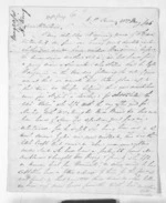 5 pages written 23 May 1846 by Henry King in New Plymouth District to Sir Donald McLean, from Inward letters -  Henry King