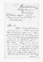 3 pages written 17 May 1863 by Peter Cheyne in Canterbury to Sir Donald McLean in Hawke's Bay Region, from Inward letters - Surnames, Cha - Cla