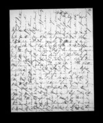 6 pages written 3 Jul 1852 by Susan Douglas McLean in Wellington to Sir Donald McLean, from Inward family correspondence - Susan McLean (wife)
