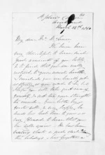 7 pages written 14 Mar 1860 by Sophia W Kingdon in Auckland Region to Sir Donald McLean, from Inward letters -  Kingdon, George and Sophia