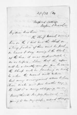 3 pages written 8 Mar 1861 by Michael Fitzgerald in Napier City to Sir Donald McLean, from Inward letters - Michael Fitzgerald