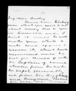 2 pages written 3 Jul 1871 by Sir Donald McLean to Archibald John McLean, from Inward family correspondence - Archibald John McLean (brother)