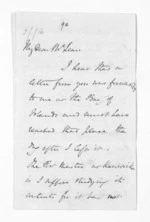 11 pages written 30 Jan 1858 by Sir Thomas Robert Gore Browne to Sir Donald McLean, from Inward and outward letters - Sir Thomas Gore Browne (Governor)