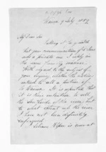 3 pages written 9 Jul 1859 by James Hamlin in Wairoa, from Inward letters - Surnames, Hamlin