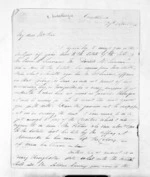 4 pages written 29 Apr 1845 by Roderick McKenzie in Auckland City to Sir Donald McLean, from Inward letters - Surnames, McKen - McLac