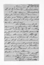 1 page written 24 Jan 1861 by John Johnson in Russell to Sir Donald McLean, from Inward letters - Surnames, Jar - Joh