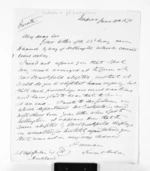 2 pages written 6 Jun 1871 by Sir Donald McLean in Napier City to John Sangster Macfarlane in Auckland Region, from Outward drafts and fragments