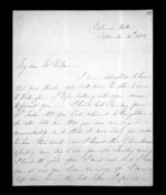 4 pages written 21 Sep 1850 by Susan Douglas McLean in Wellington to Sir Donald McLean, from Inward and outward family correspondence - Susan McLean (wife)