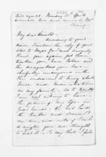 4 pages written by Isabelle Augusta Eliza Gascoyne to Sir Donald McLean, from Inward letters - Surnames, Gascoyne/Gascoigne