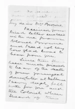 2 pages written by Sir Donald McLean to Lady Harriet Louisa Gore Browne, from Inward letters - Sir Thomas Gore Browne (Governor)