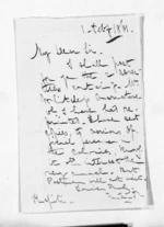 1 page written 1 Feb 1861 by Rev Henry Hanson Turton in Kapiti Coast District, from Inward letters -  Rev Henry Hanson Turton