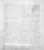 3 pages written 5 Oct 1853 by Sarah Frances Webster in Taranaki Region to Sir Donald McLean, from Inward letters - Surnames, Web - Wee