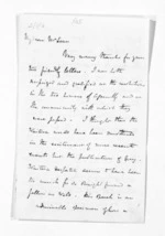 6 pages written by Sir Thomas Robert Gore Browne to Sir Donald McLean, from Inward letters - Sir Thomas Gore Browne (Governor)