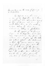 3 pages written 20 Apr 1857 by George Sisson Cooper in Napier City, from Secretary, Native Department -  Administration of native affairs