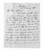 3 pages written 28 Feb 1870 by an unknown author in Maketu, from Inward letters - Surnames, Car - Cha