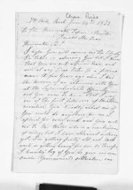 2 pages written 24 Jun 1872 by Charles Price to Sir Donald McLean in Napier City, from Inward letters - Surnames, Pre - Pri