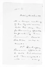 2 pages written 18 Jun 1850 by an unknown author in Wellington, from Native Land Purchase Commissioner - Papers
