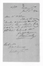 2 pages written 6 Jan 1872 by Sir Patrick Alphonsus Buckley in Wellington to Sir Donald McLean in Wellington, from Inward letters - Surnames, Buc