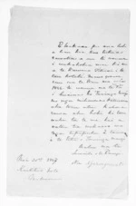 2 pages written 31 May 1847 by Ropata Ngarongomate, from Native Land Purchase Commissioner - Papers