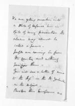3 pages written 7 Apr 1860 by Sir Thomas Robert Gore Browne to Sir Donald McLean, from Inward letters - Sir Thomas Gore Browne (Governor)