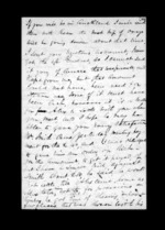 3 pages written   1876 by Archibald John McLean, from Inward family correspondence - Archibald John McLean (brother)